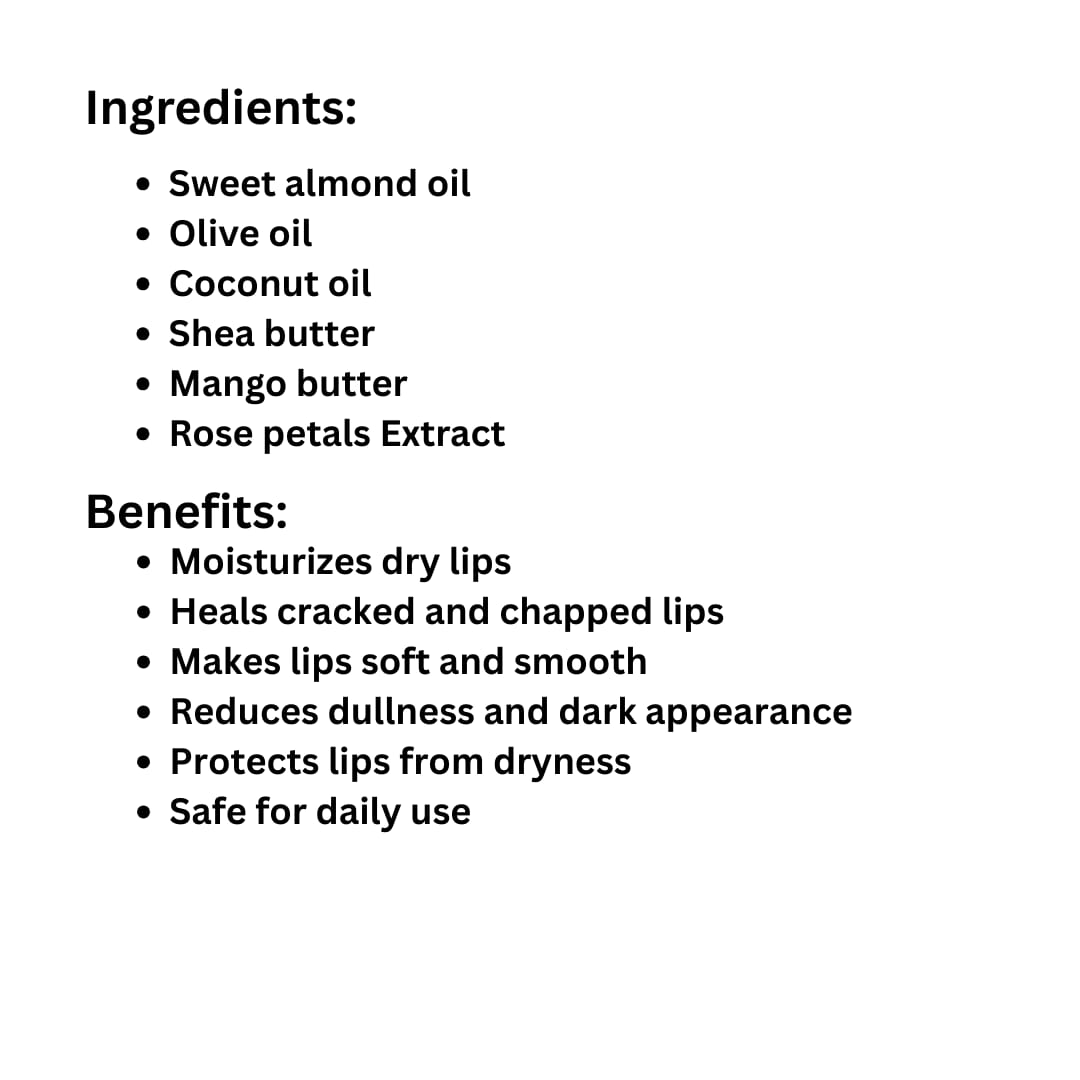 Rose Pink Lip Balm - Image 2