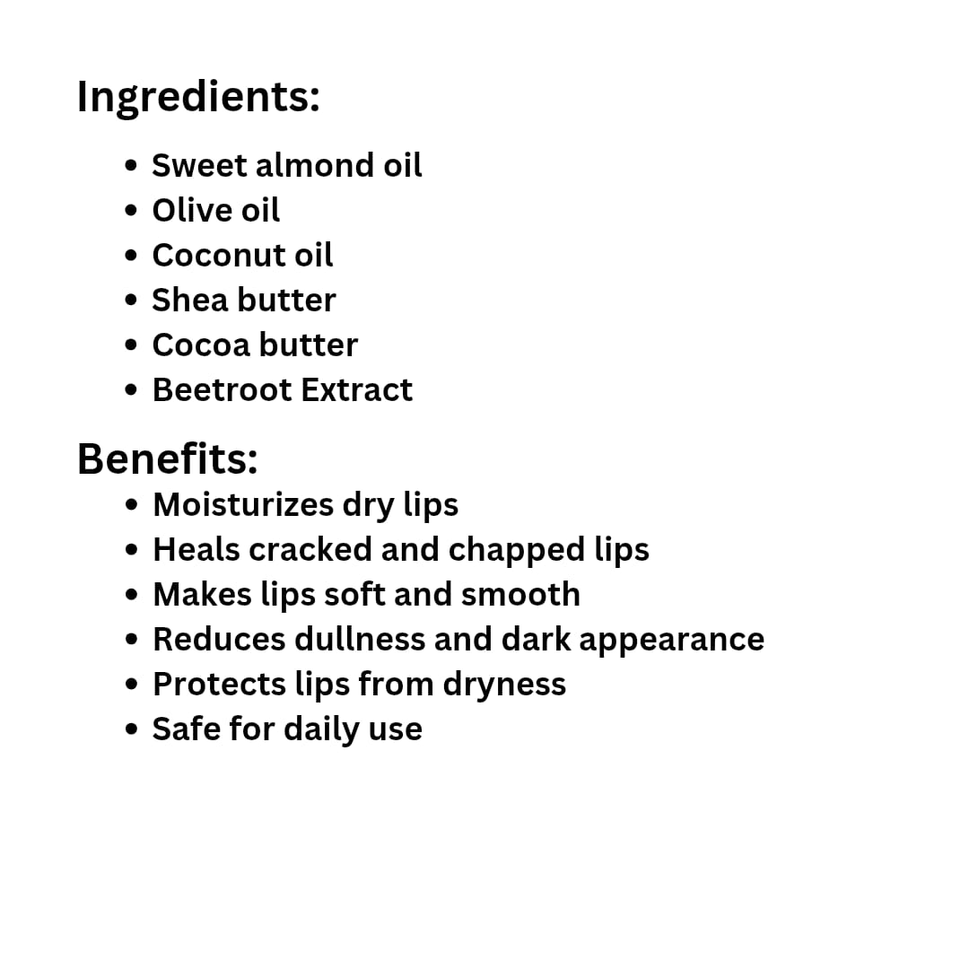 Beetroot Lip Balm - Image 3